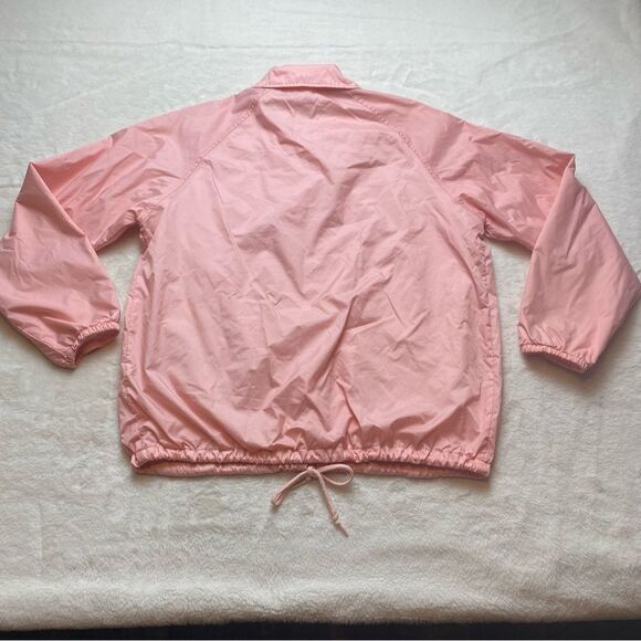 Obey Pink Nylon Windbreaker Jacket Size Medium - Picture 2 of 12